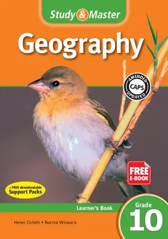 Study & Master Geography Learner's Book Grade 10 English cover