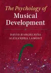 The Psychology of Musical Development cover