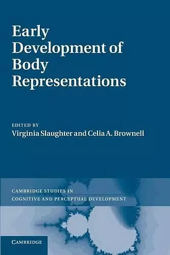 Early Development of Body Representations cover