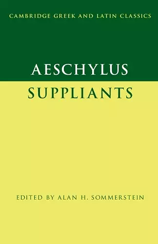 Aeschylus: Suppliants cover