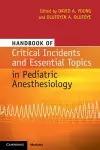 Handbook of Critical Incidents and Essential Topics in Pediatric Anesthesiology cover