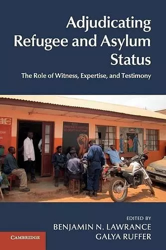 Adjudicating Refugee and Asylum Status cover