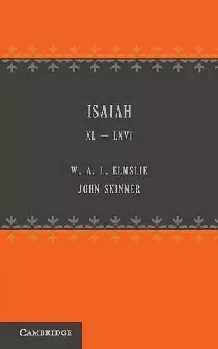 Isaiah 40–66 cover