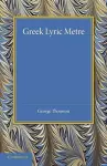 Greek Lyric Metre cover