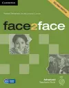 face2face Advanced Teacher's Book with DVD cover