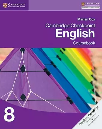 Cambridge Checkpoint English Coursebook 8 cover