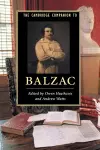 The Cambridge Companion to Balzac cover