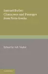Samuel Butler: Characters and Passages from Note-Books cover