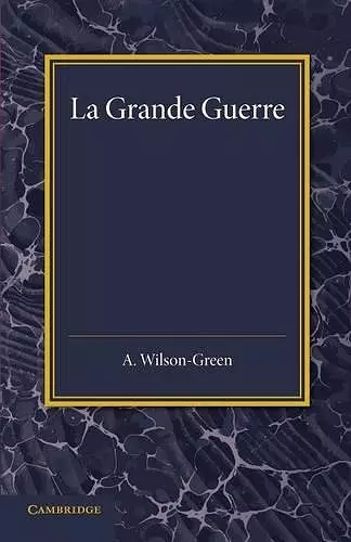 La Grande Guerre cover