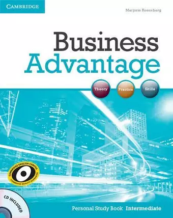Business Advantage Intermediate Personal Study Book with Audio CD cover