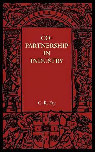 Copartnership in Industry cover