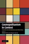 Cosmopolitanism in Context cover