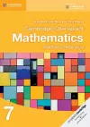 Cambridge Checkpoint Mathematics Teacher's Resource 7 cover