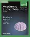 Academic Encounters Level 1 Teacher's Manual Reading and Writing cover