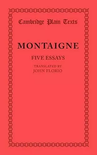 Five Essays cover