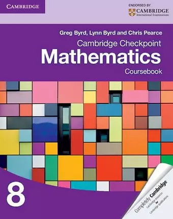 Cambridge Checkpoint Mathematics Coursebook 8 cover