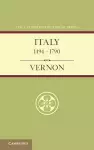 Italy from 1494 to 1790 cover