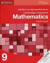 Cambridge Checkpoint Mathematics Practice Book 9 cover