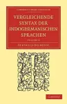 Vergleichende Syntax der indogermanischen Sprachen cover