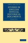 Studies in English Official Historical Documents cover