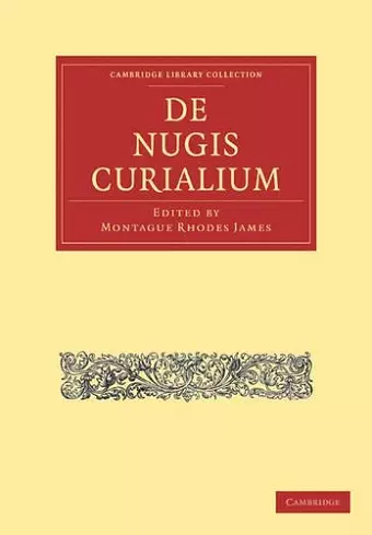 De Nugis Curialium cover