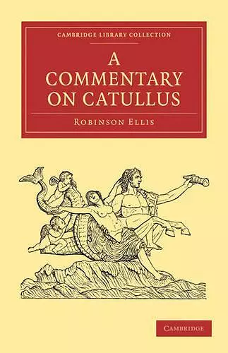 A Commentary on Catullus cover