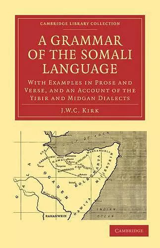 A Grammar of the Somali Language cover