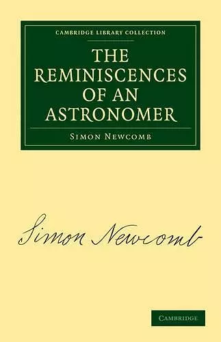 The Reminiscences of an Astronomer cover