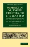 Memoirs of Dr. Joseph Priestley cover