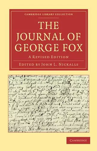 The Journal of George Fox cover