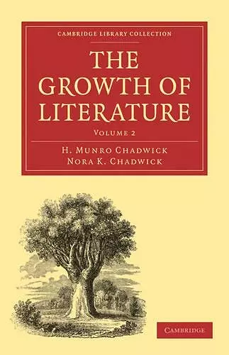 The Growth of Literature cover