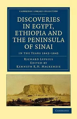 Discoveries in Egypt, Ethiopia and the Peninsula of Sinai cover