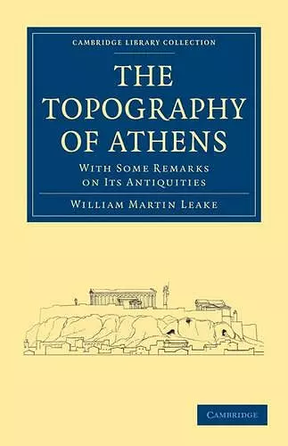 The Topography of Athens cover