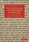 The Didascalia Apostolorum in English cover