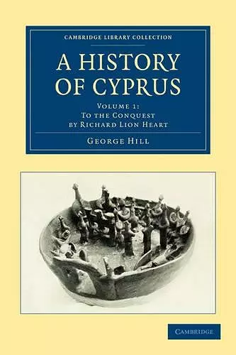A History of Cyprus cover