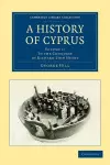 A History of Cyprus cover