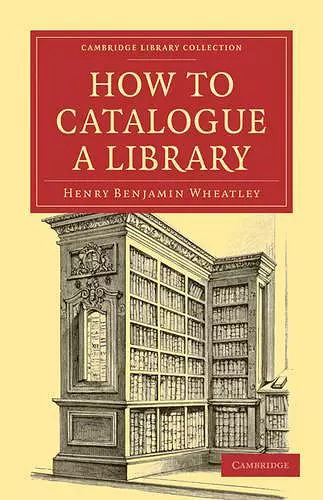 How to Catalogue a Library cover