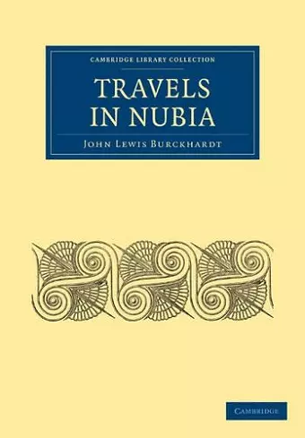 Travels in Nubia cover