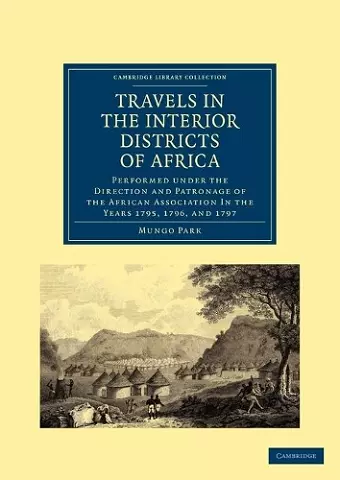 Travels in the Interior Districts of Africa cover