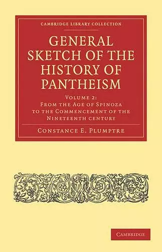 General Sketch of the History of Pantheism cover