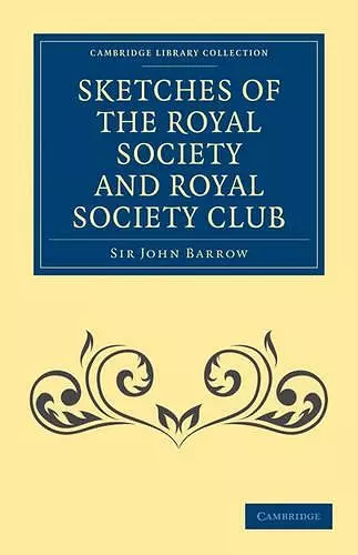 Sketches of the Royal Society and Royal Society Club cover