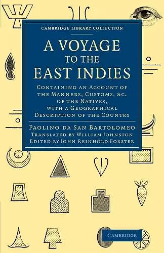 A Voyage to the East Indies cover