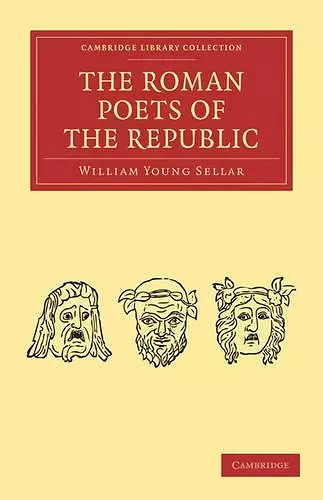 The Roman Poets of the Republic cover