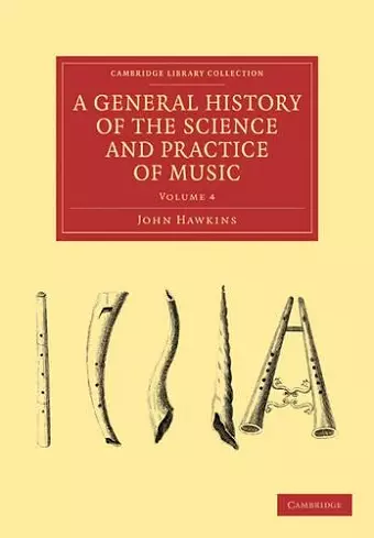 A General History of the Science and Practice of Music cover