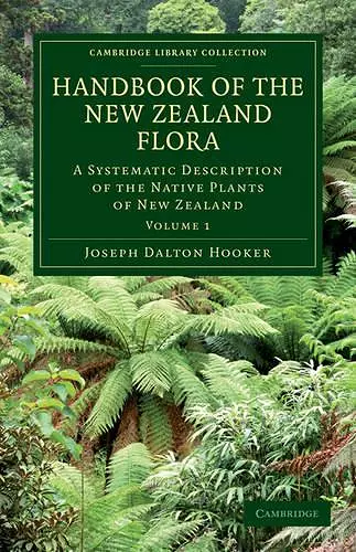 Handbook of the New Zealand Flora cover