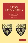 Eton and King's cover