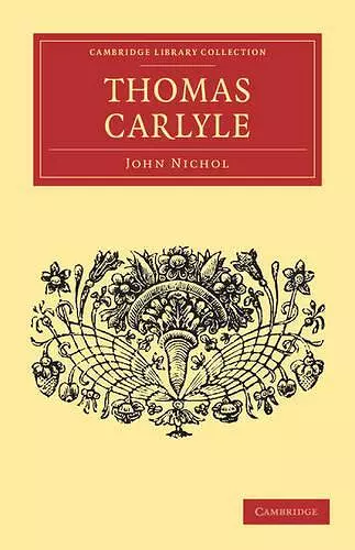 Thomas Carlyle cover