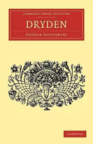 Dryden cover