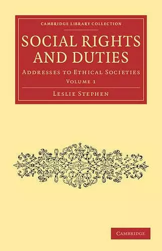 Social Rights and Duties cover