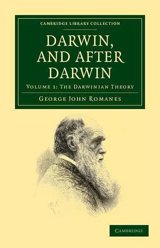 Darwin, and after Darwin cover